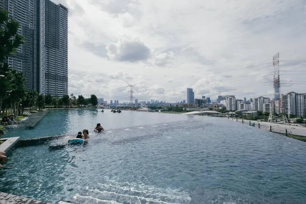 Lägenhet Fairy M Vertica 4Bedroom 8Pax Infinity Pool Gym Kuala Lumpur
