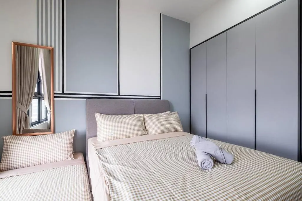 Fairy M Vertica 4Bedroom 8Pax Infinity Pool Gym Kuala Lumpur Lägenhet