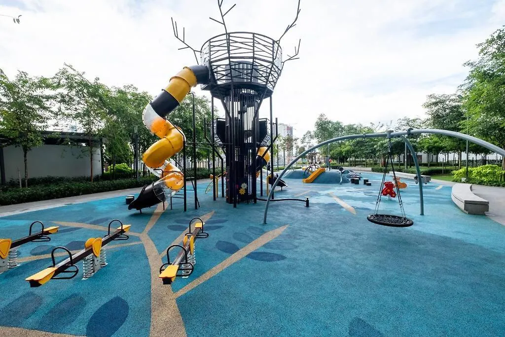 Fairy M Vertica 4Bedroom 8Pax Infinity Pool Gym Kuala Lumpur Lägenhet